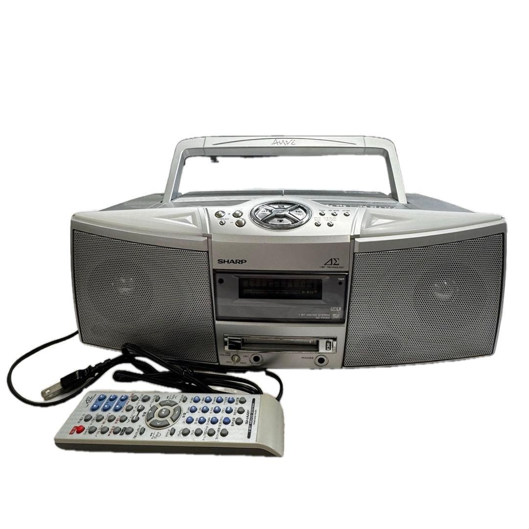 ⚫️ シャープ Auvi アウビィ SD-FX100 MD/CDシステム