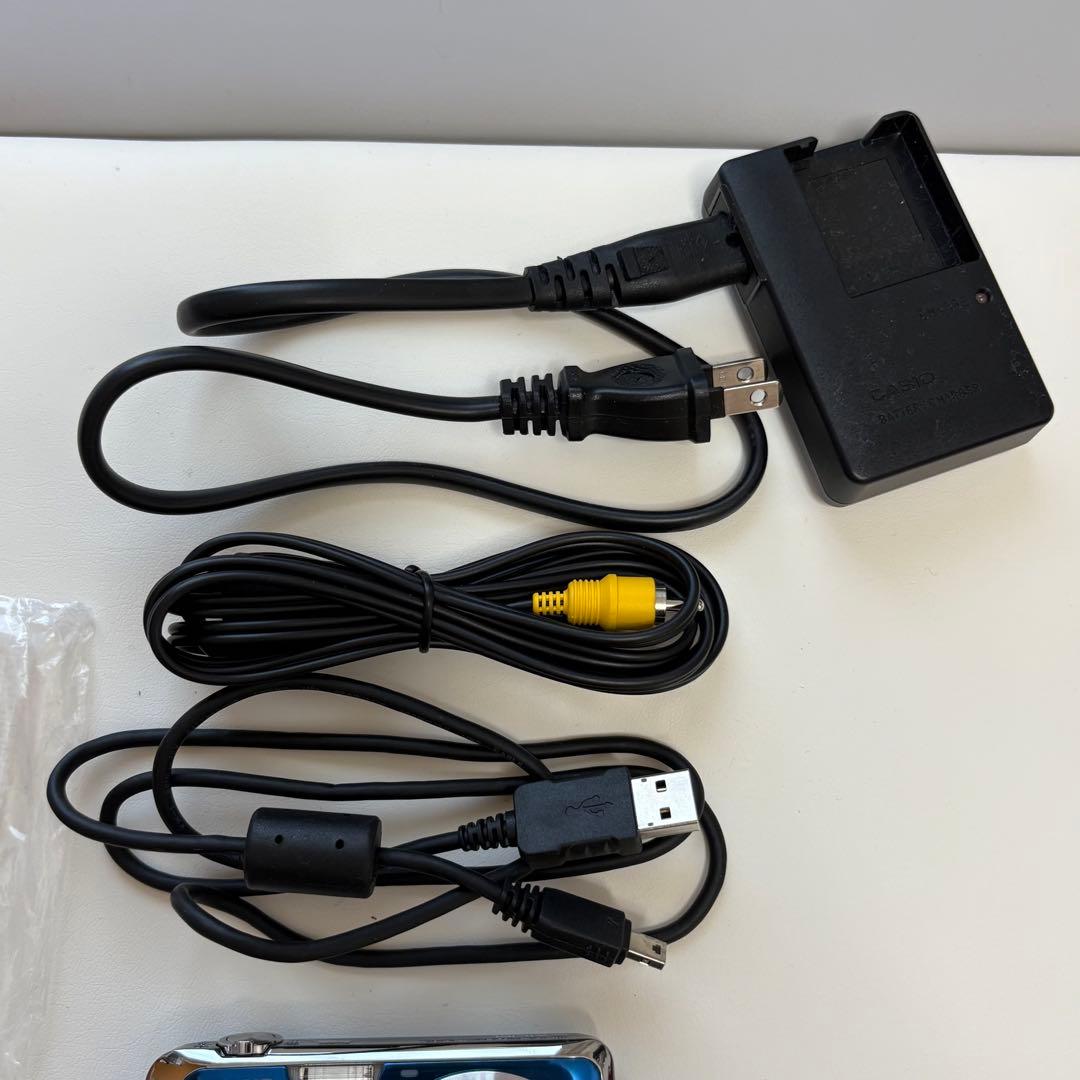 カシオ CASIO EX-Z1 デジカメ オールド ブルー カメラ