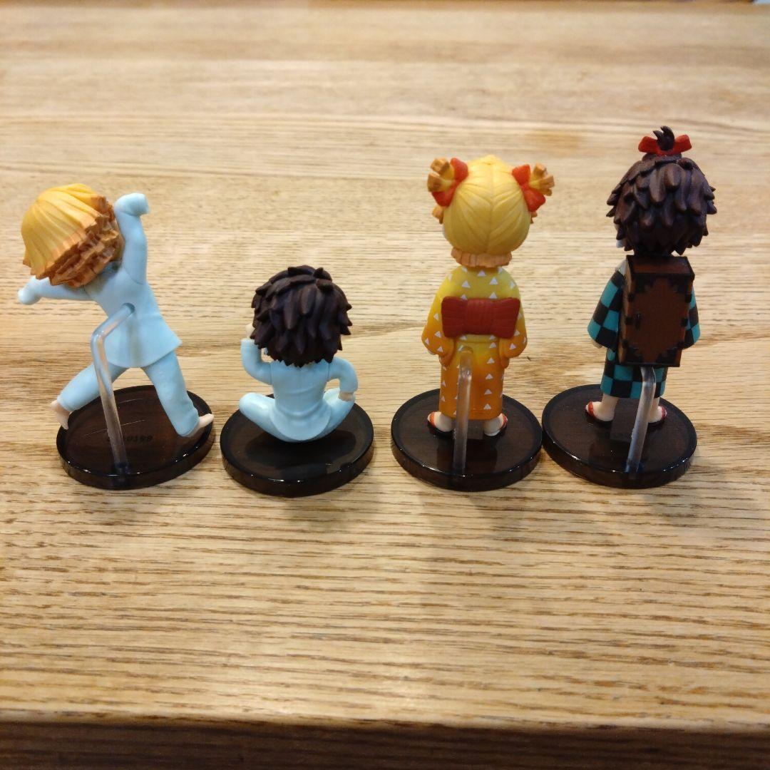 鬼滅の刃ミニフィギュア4体セット　ワーコレ炭子善子その他