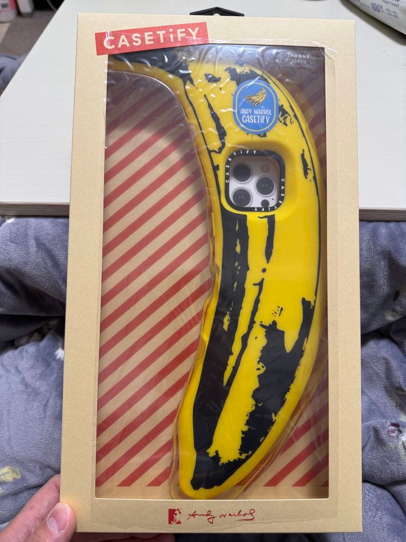 Andy Warhol バナナ ケース - iPhone 16 Pro