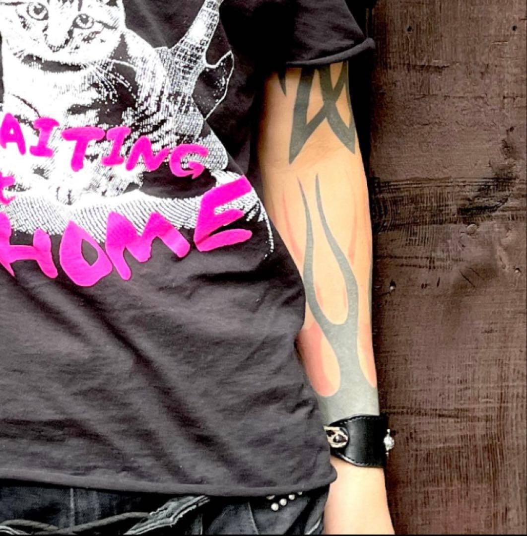 SOPHIA 黒柳能生 待ち猫Tシャツ Mサイズ シザーワークver.