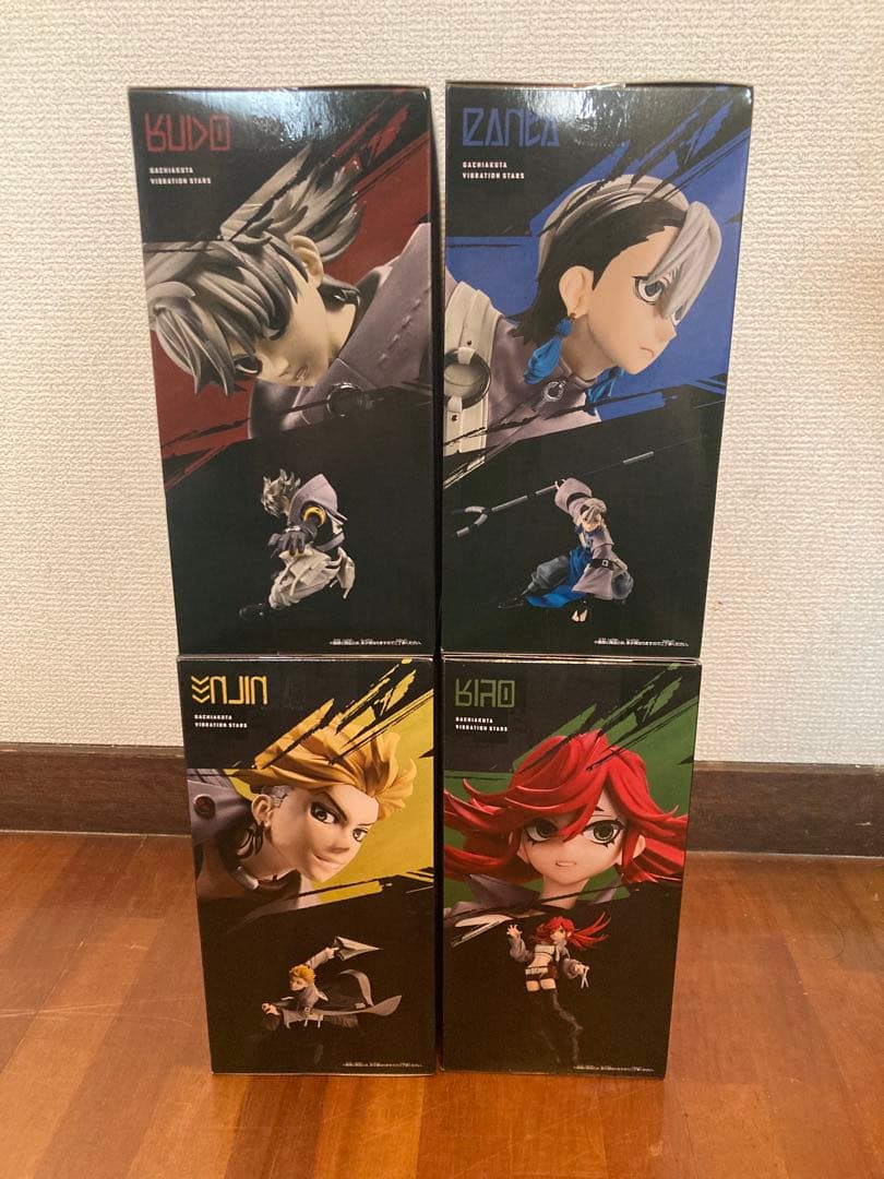 ガチアクタ VIBRATION STARS ザンカ ルド エンジン リヨウ 4種