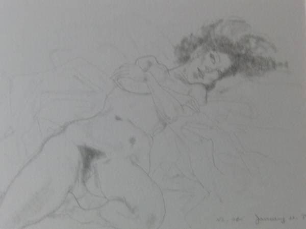 加山又造、裸婦・豪華リト祇使用版・限定95部、定価32万No260