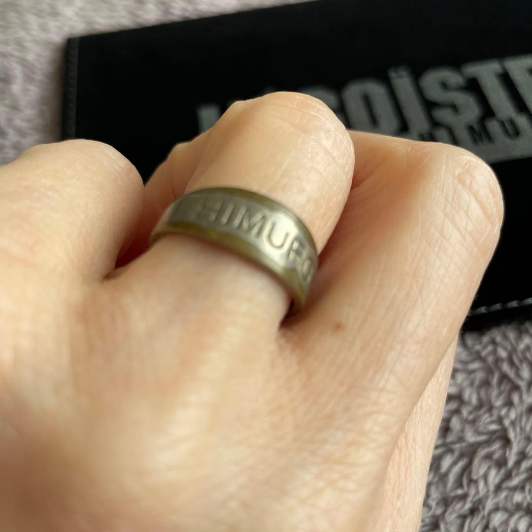 氷室京介/L'EGOISTEテレカロゴプレートリングセット