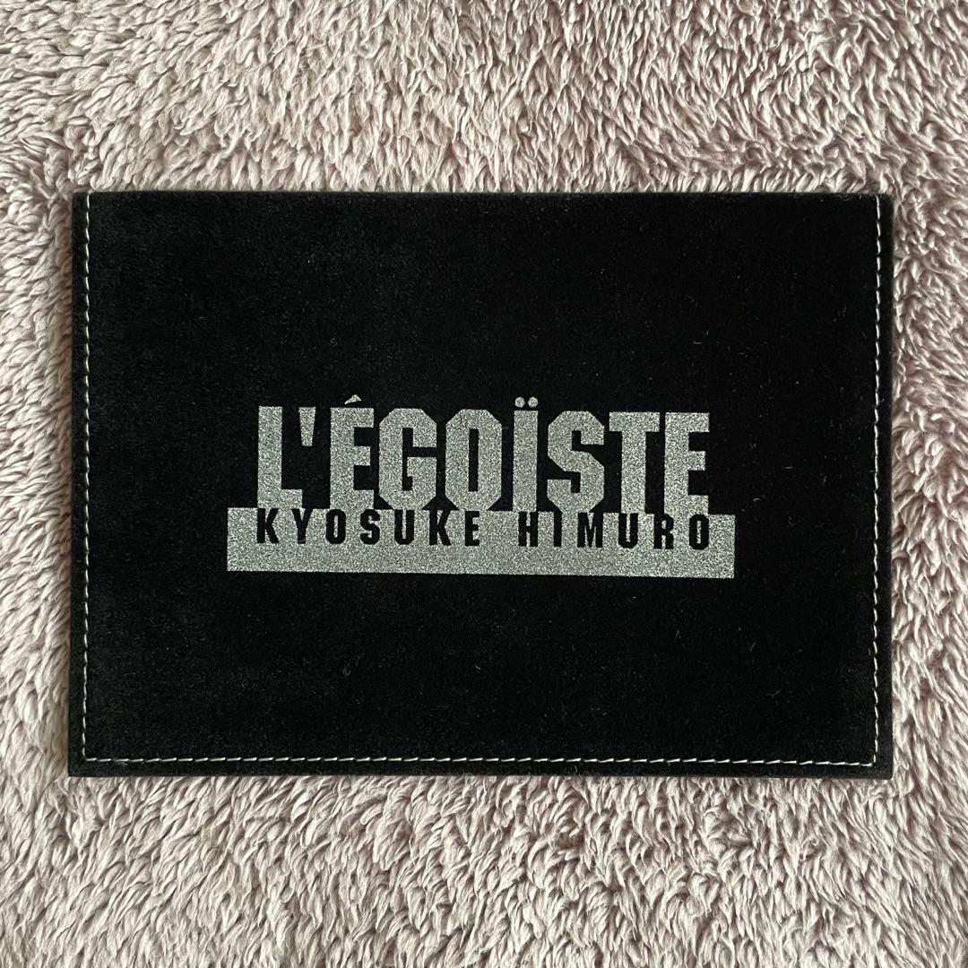 氷室京介/L'EGOISTEテレカロゴプレートリングセット