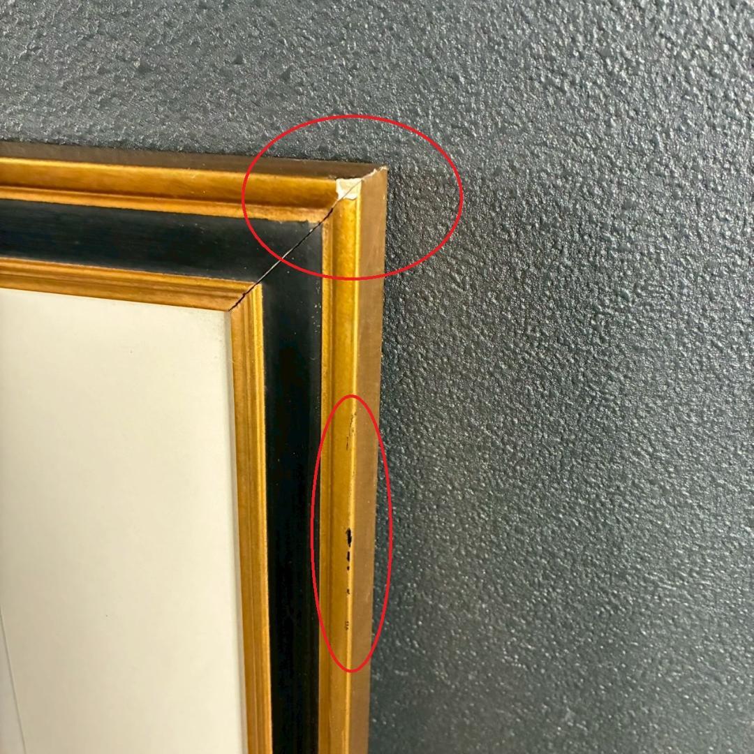 美品 荻須高徳「ラップ通り」リトグラフ アトリエ認証印有 松坂屋 定価17万円