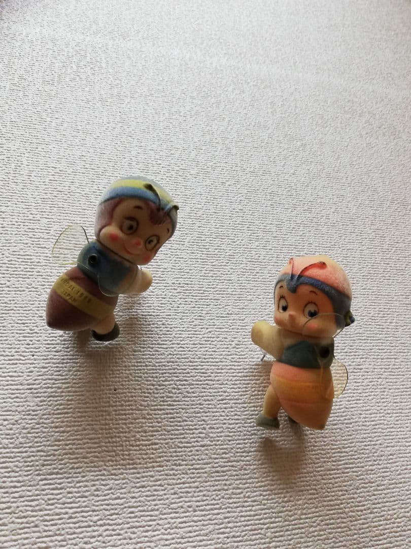 みつばちハッチ　アーヤ　昭和レトロ　フロッキー　フィギュア　アニメ