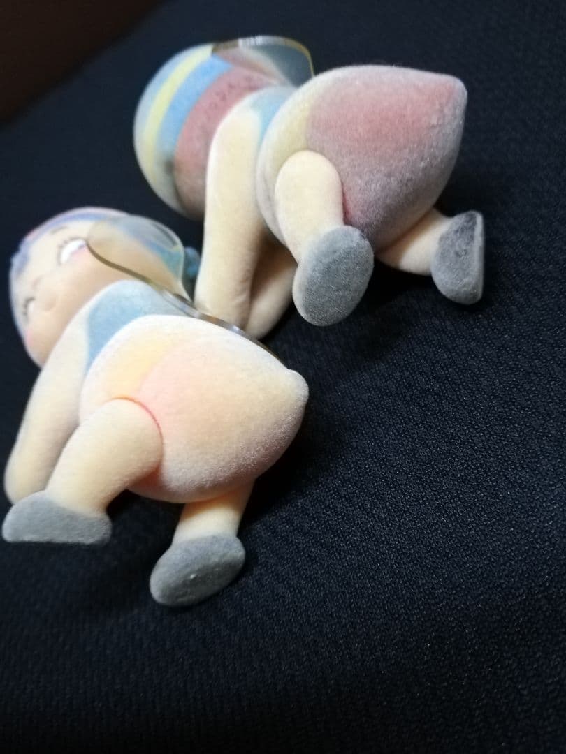 みつばちハッチ　アーヤ　昭和レトロ　フロッキー　フィギュア　アニメ