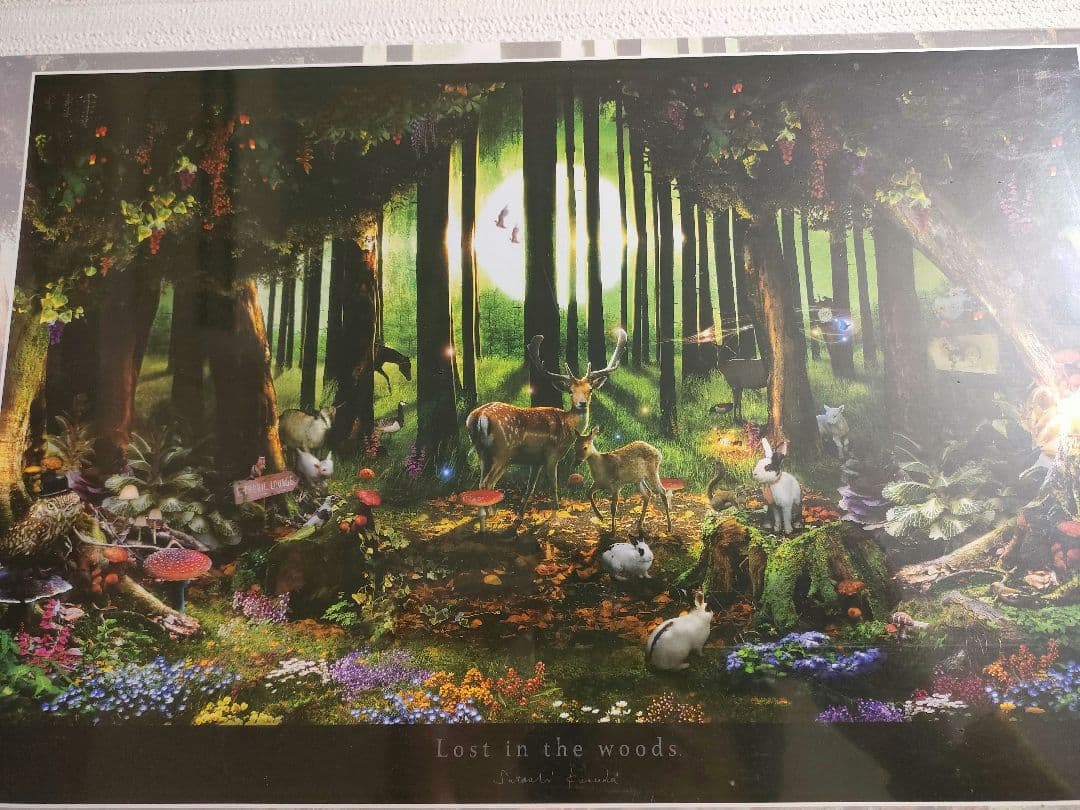 ​【新品・廃盤】1000ピース ジグソーパズル 楠田諭史 迷いの森 風景　アート