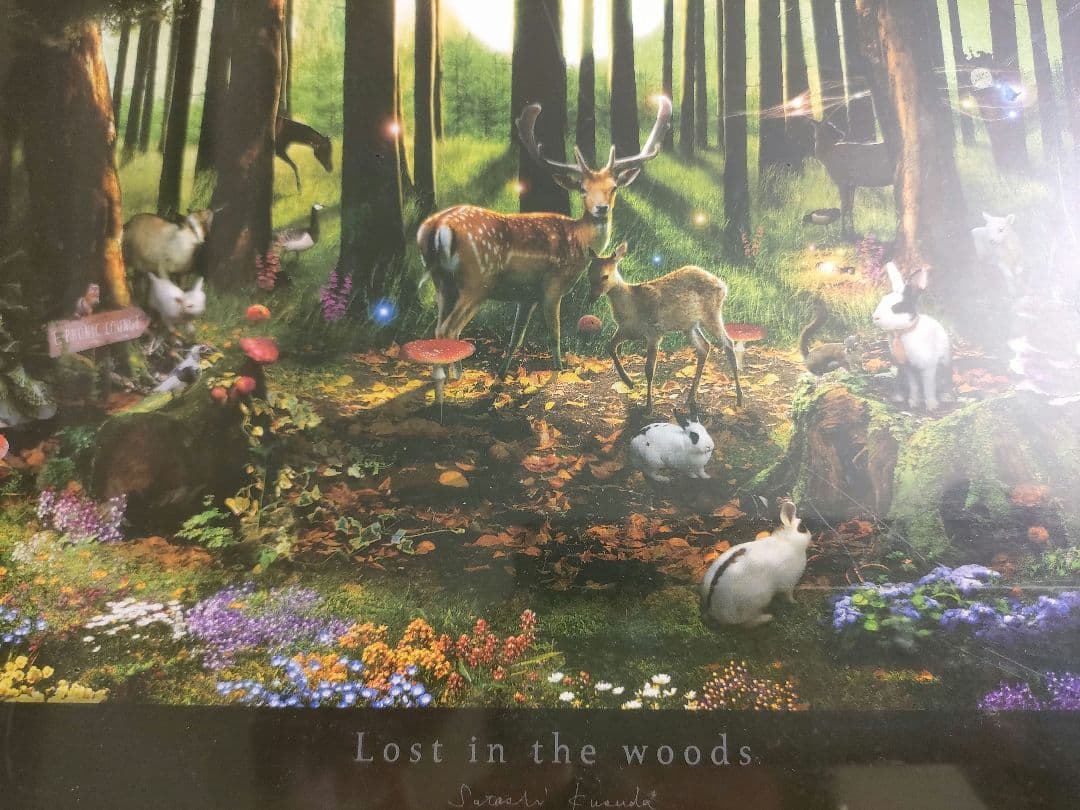 ​【新品・廃盤】1000ピース ジグソーパズル 楠田諭史 迷いの森 風景　アート