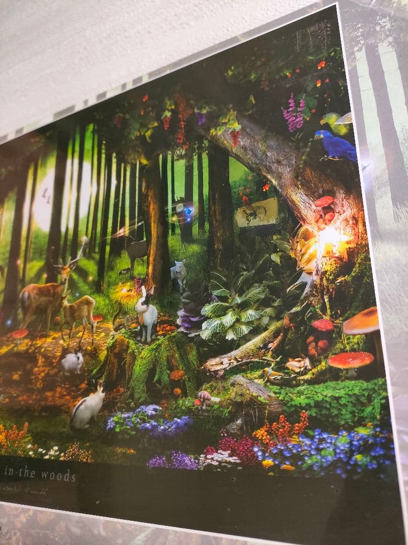 ​【新品・廃盤】1000ピース ジグソーパズル 楠田諭史 迷いの森 風景　アート