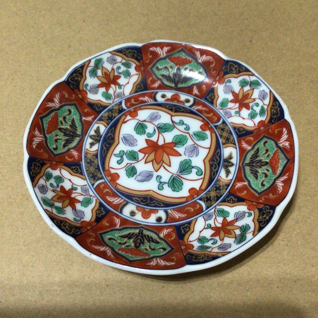 龍峯　小皿　30枚セット　赤絵 龍峯窯 食器 陶器 和皿 お皿