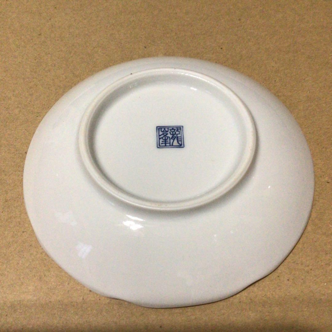 龍峯　小皿　30枚セット　赤絵 龍峯窯 食器 陶器 和皿 お皿