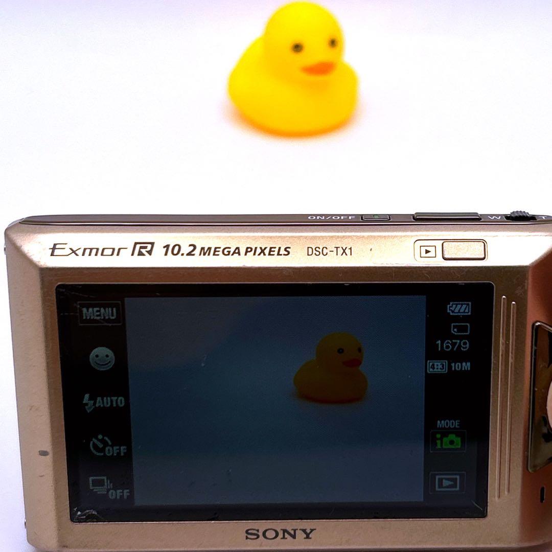 SONY Cyber-shot DSC-TX1 デジタルカメラ　ゴールド