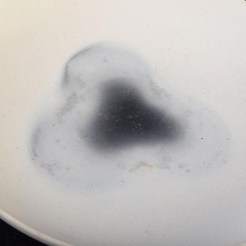 深草焼　染付　四ッ盃　明治期　時代箱　N　R9296