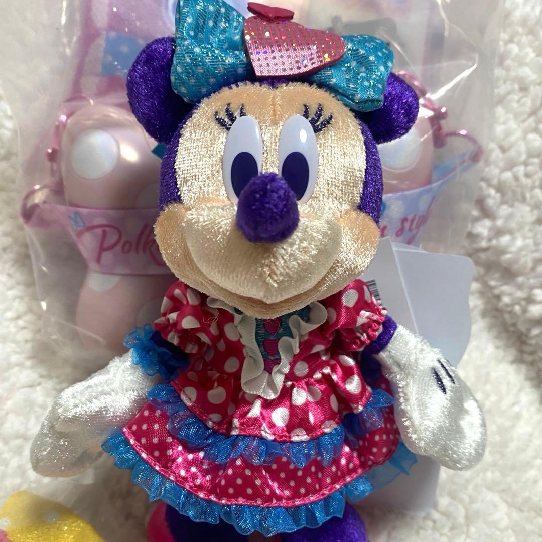 ミニーパルパルーザぬいぐるみバッジ　グッズ　セット