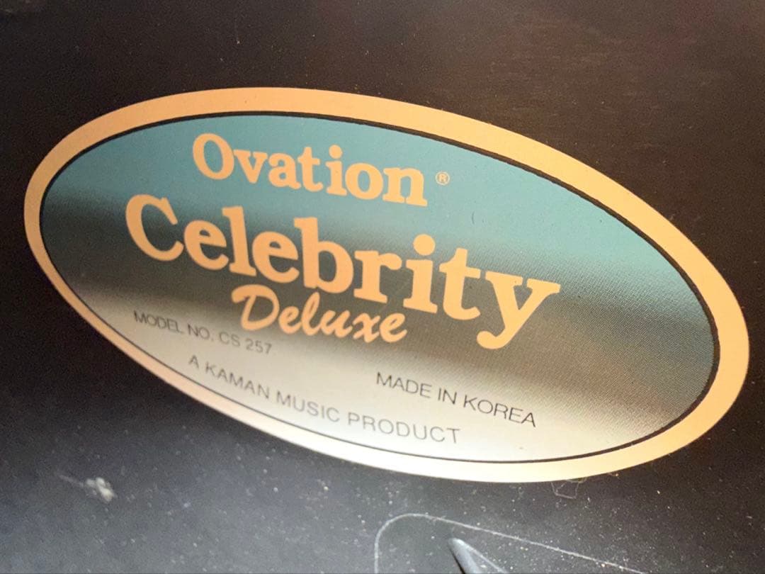 エレキギター、CS257, Ovation Celebrity Deluxe