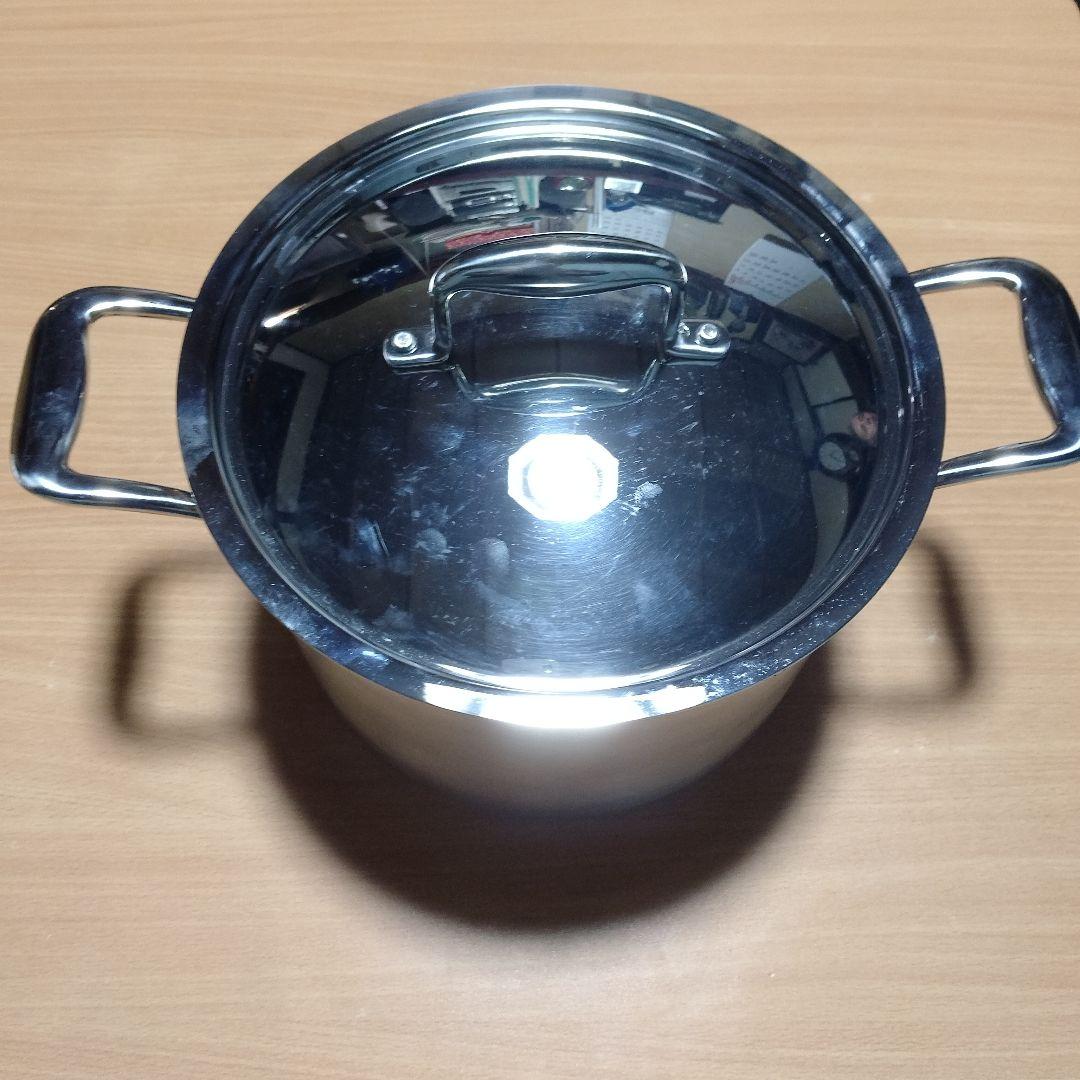 ビタークラフトプロ 、鍋 両手鍋、6 L、中古品
