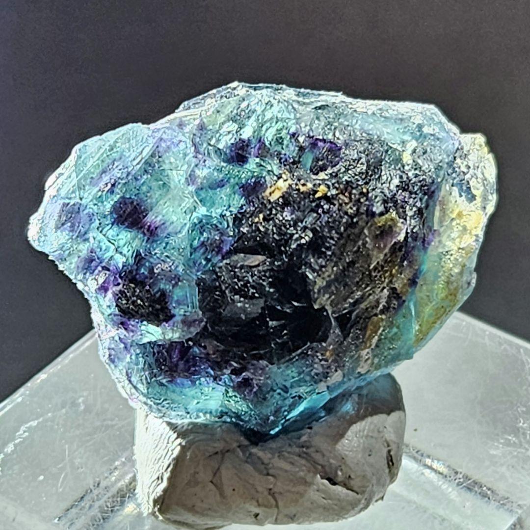 け*る様 美品✨オコルス産 ブルーフローライト原石