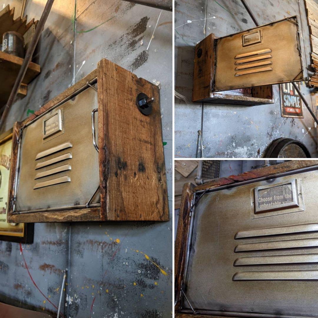 ヴィンテージウッドがクールなキーボックス アメリカンヴィンテージを感じるケース