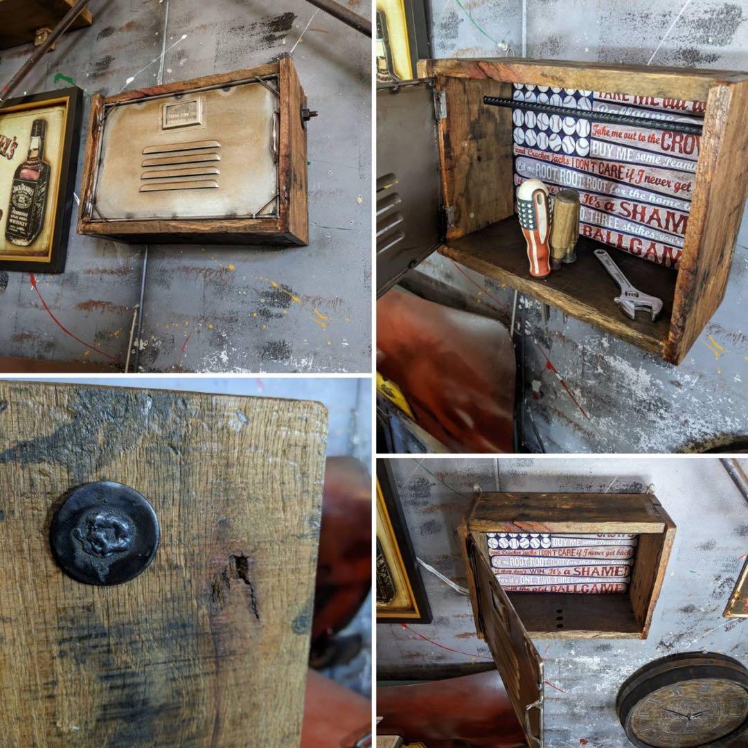 ヴィンテージウッドがクールなキーボックス アメリカンヴィンテージを感じるケース