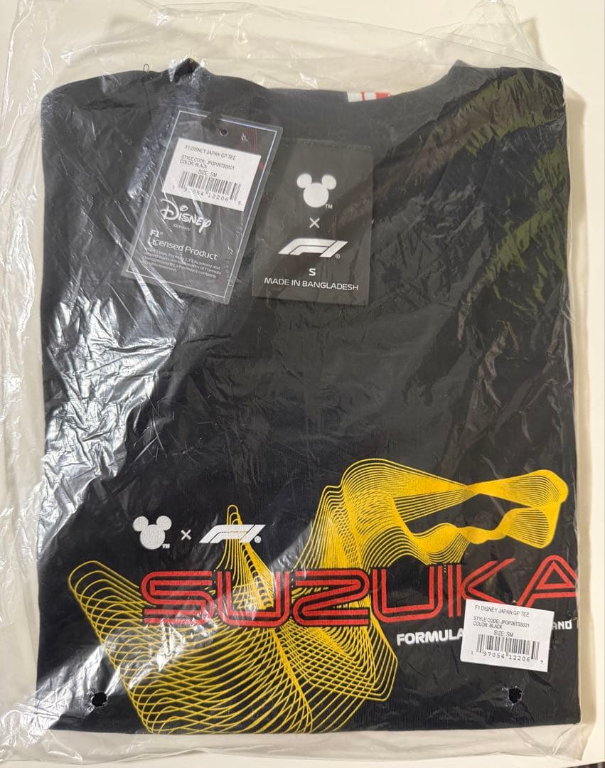 F1 ディズニー スペシャルエディション 日本GP Tシャツ ユニセックス