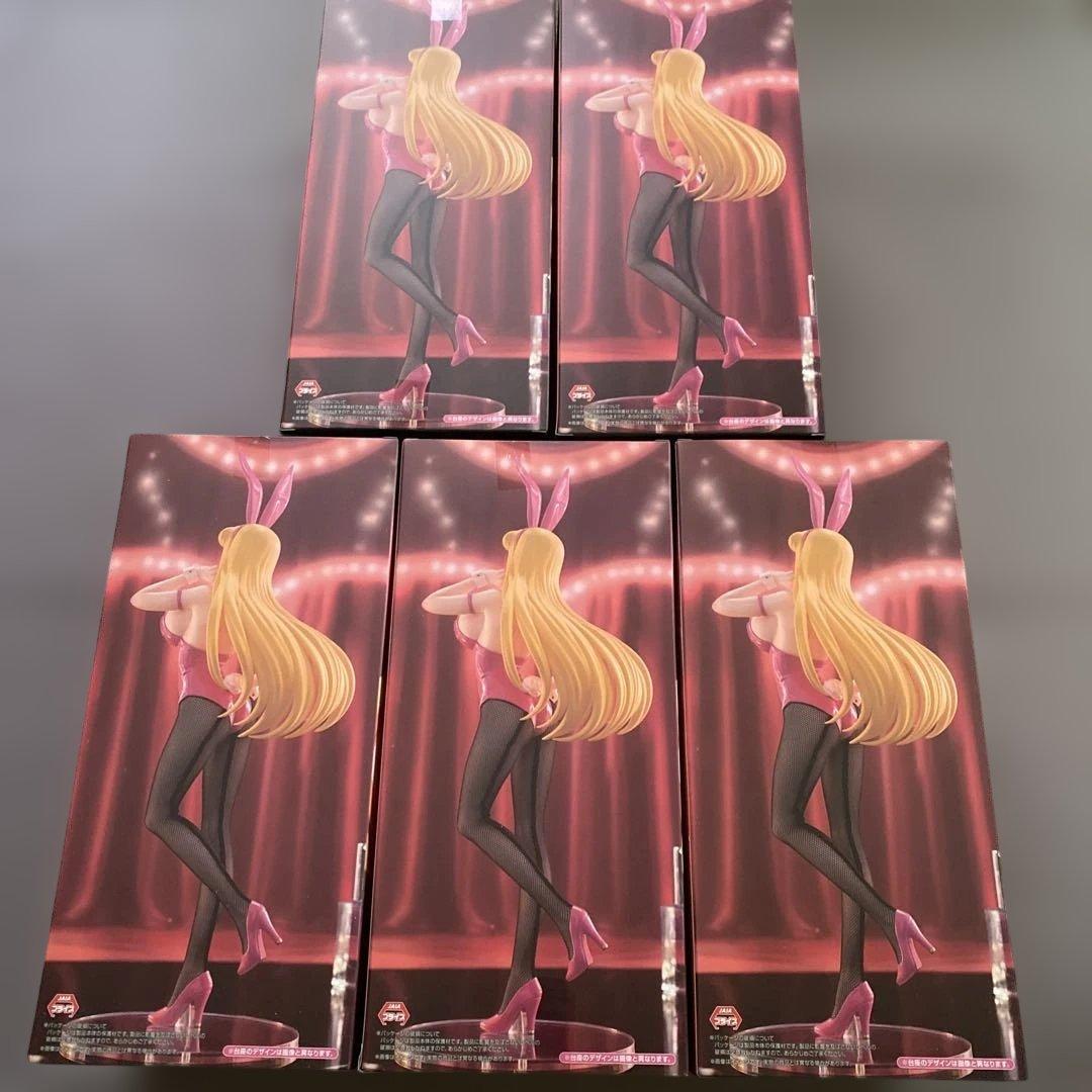 こち亀　BiCute Bunnies Figure秋本麗子　5体