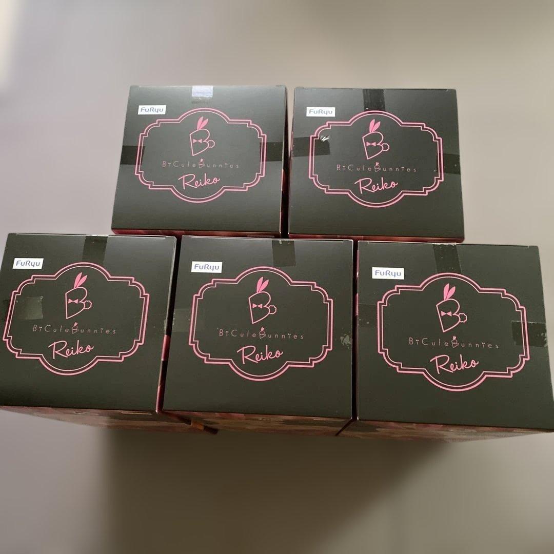 こち亀　BiCute Bunnies Figure秋本麗子　5体