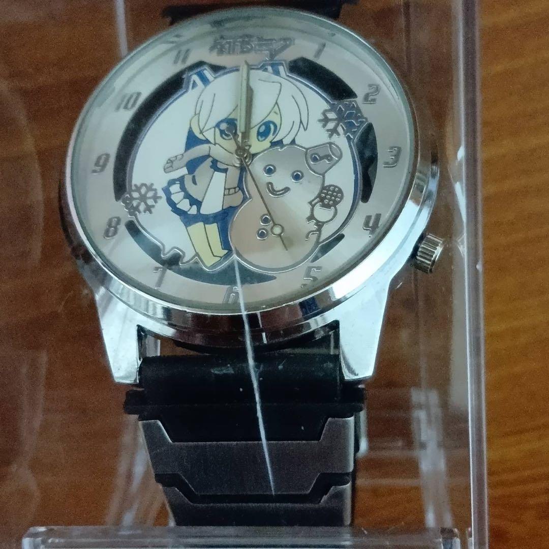 エヴァンゲリオン・初音ミク　腕時計　 CUL VOCALOID 掛け置き時計