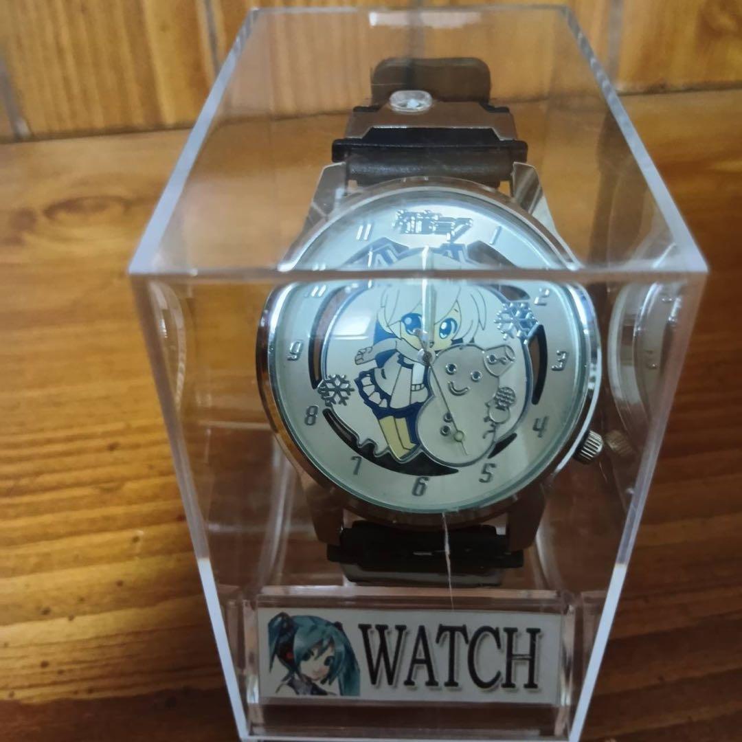 エヴァンゲリオン・初音ミク　腕時計　 CUL VOCALOID 掛け置き時計