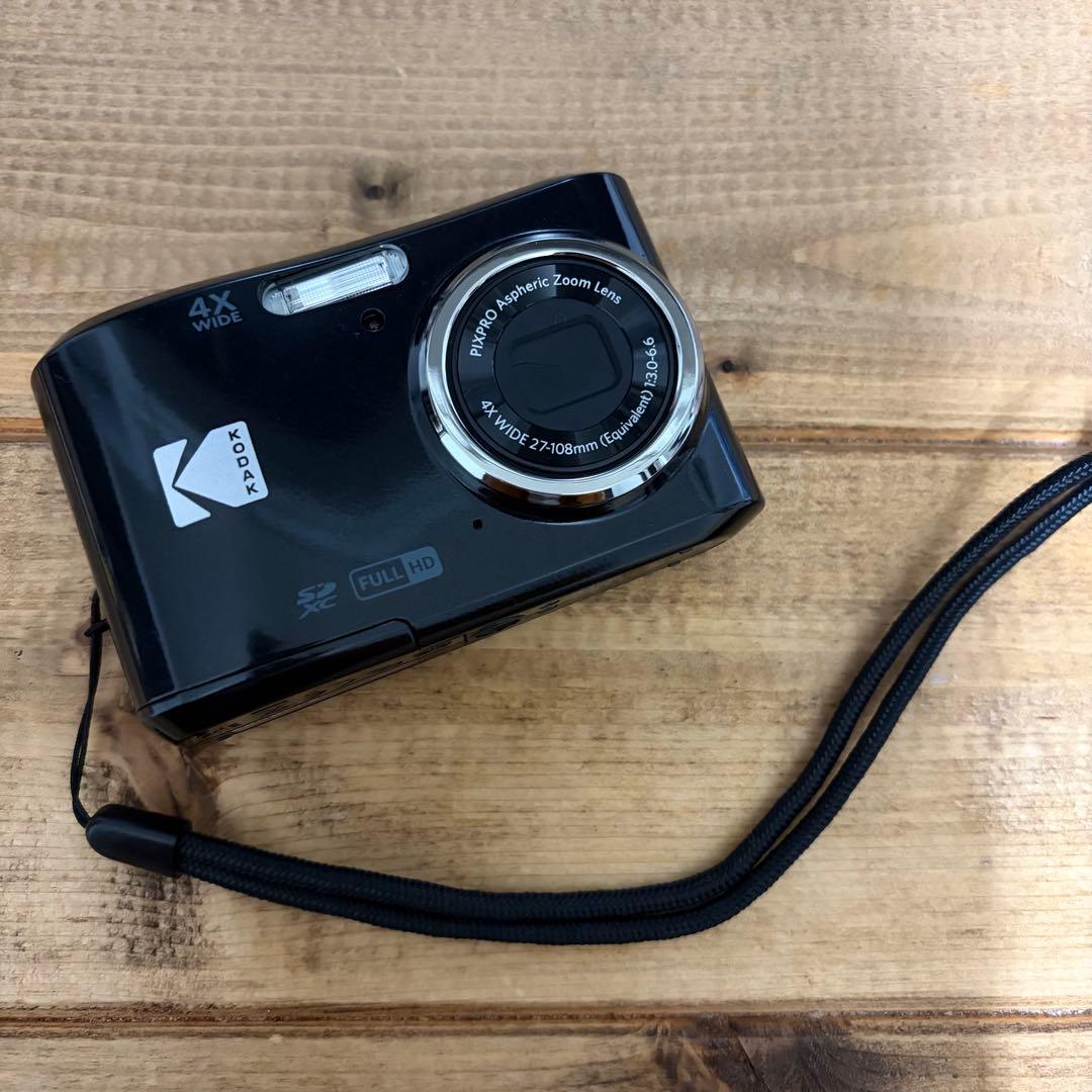 【32GBメモリカード付き】KODAK PIXPRO ブラック FZ45BK