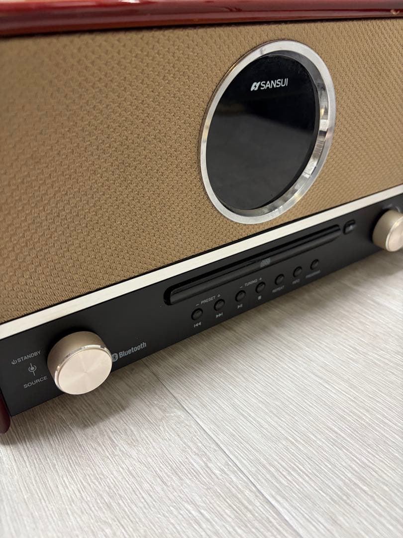 SANSUI SMS-800BT Bluetooth対応CDプレーヤー