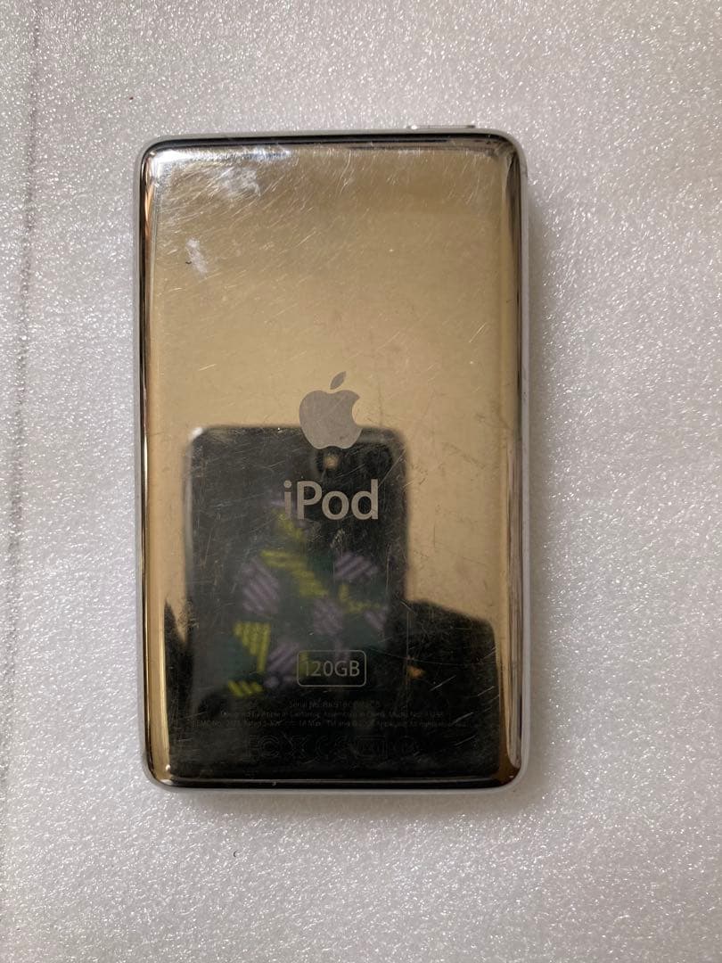 iPod classic 6世代 載せ替え30GB 動作確認済　バッテリー急落無