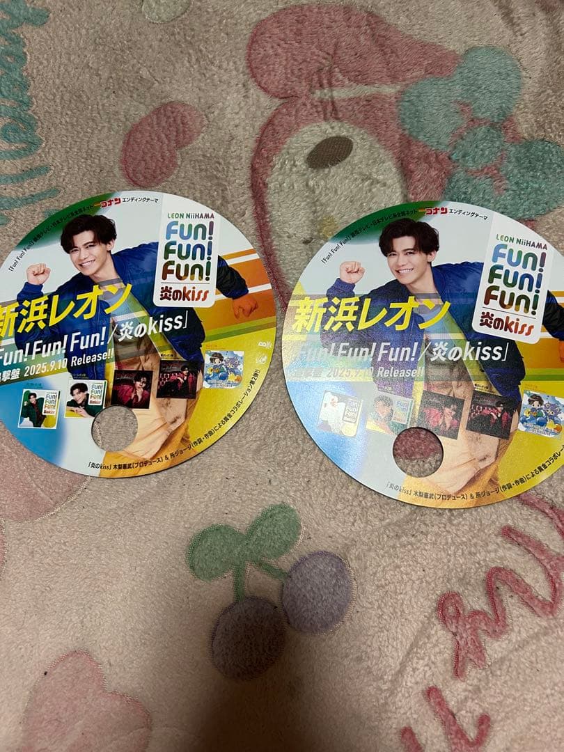 新浜レオン　直筆サイン2枚　CD まとめ売り