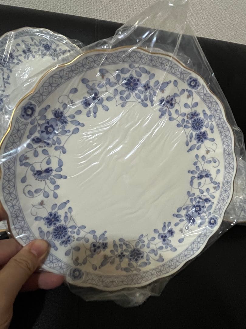 新品 ナルミ ミラノ 大皿27cm 6枚