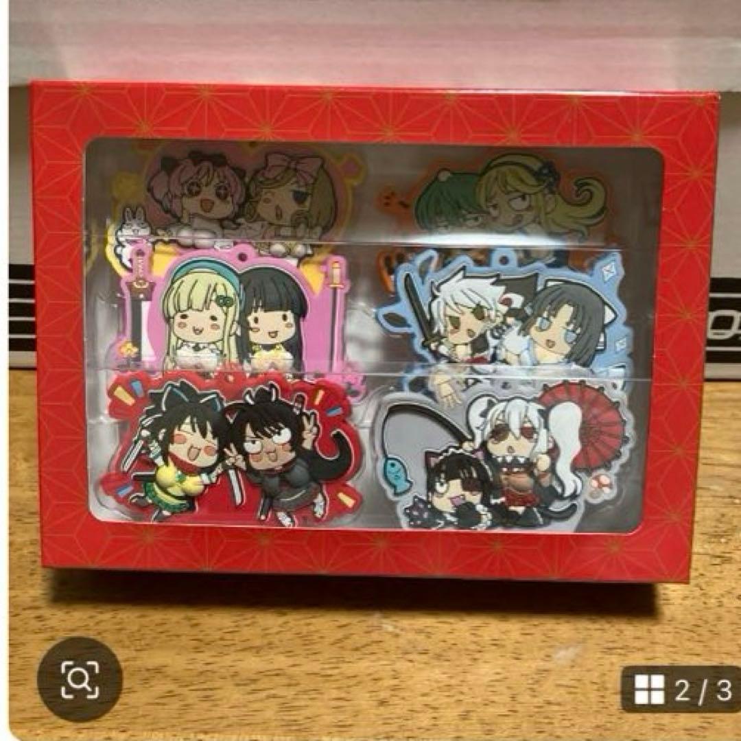 閃乱カグラ　にゅうにゅうDXパック限定特典　ラバーズストラップ〜BOX83