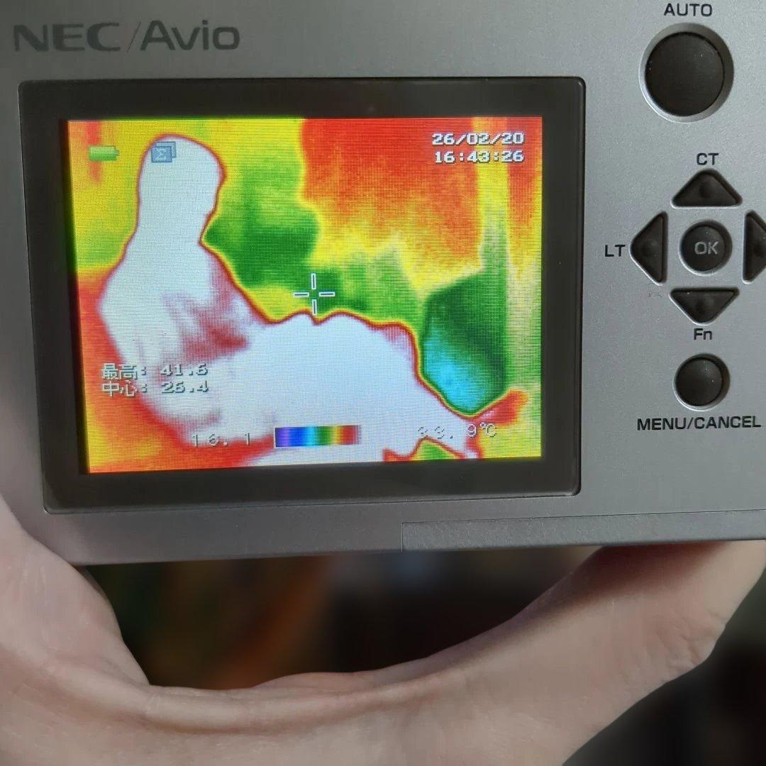 Thermo Shot F30 (NEC Avio) 赤外線サーモグラフィ装置