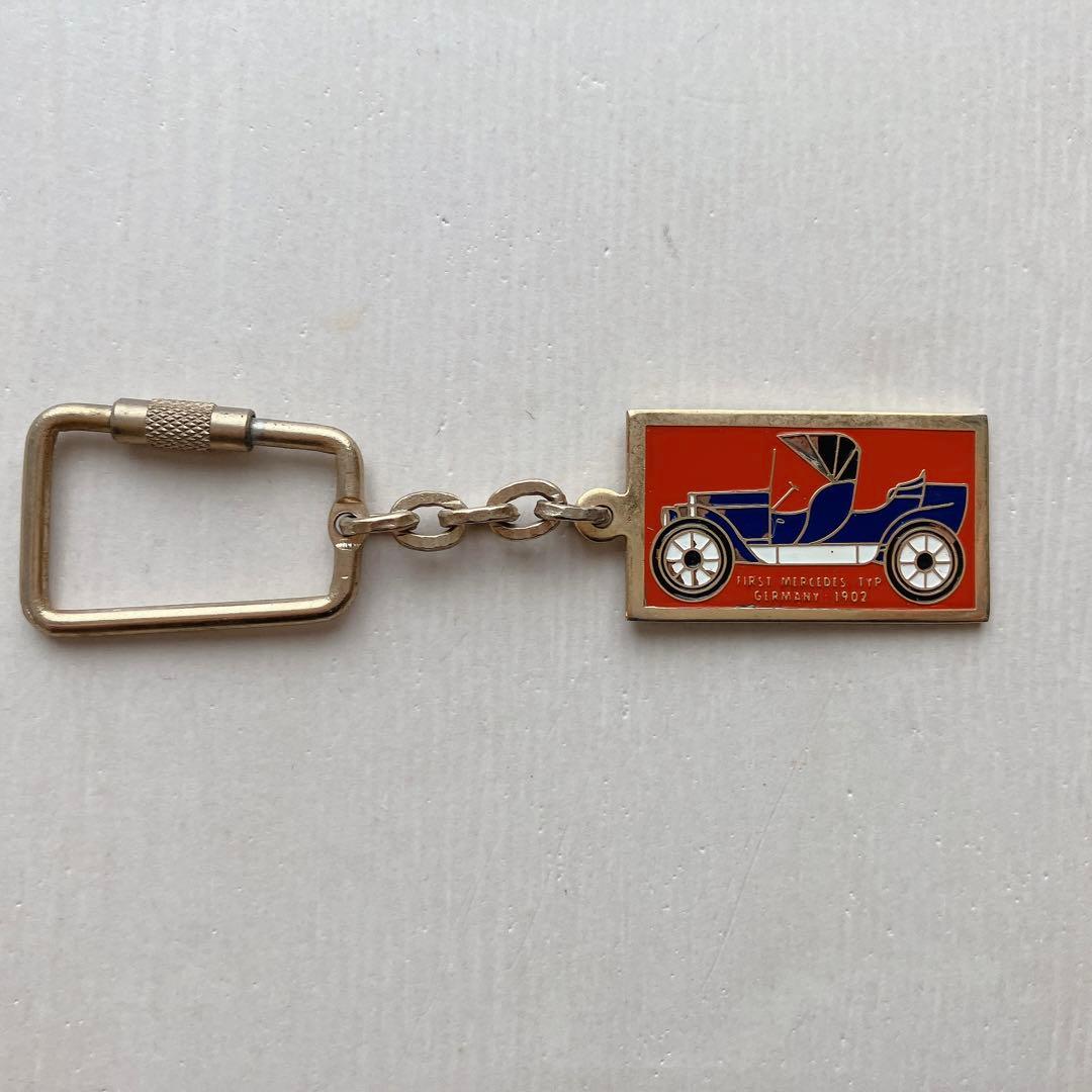 6個 クラシックカー キーホルダー ヴィンテージ
