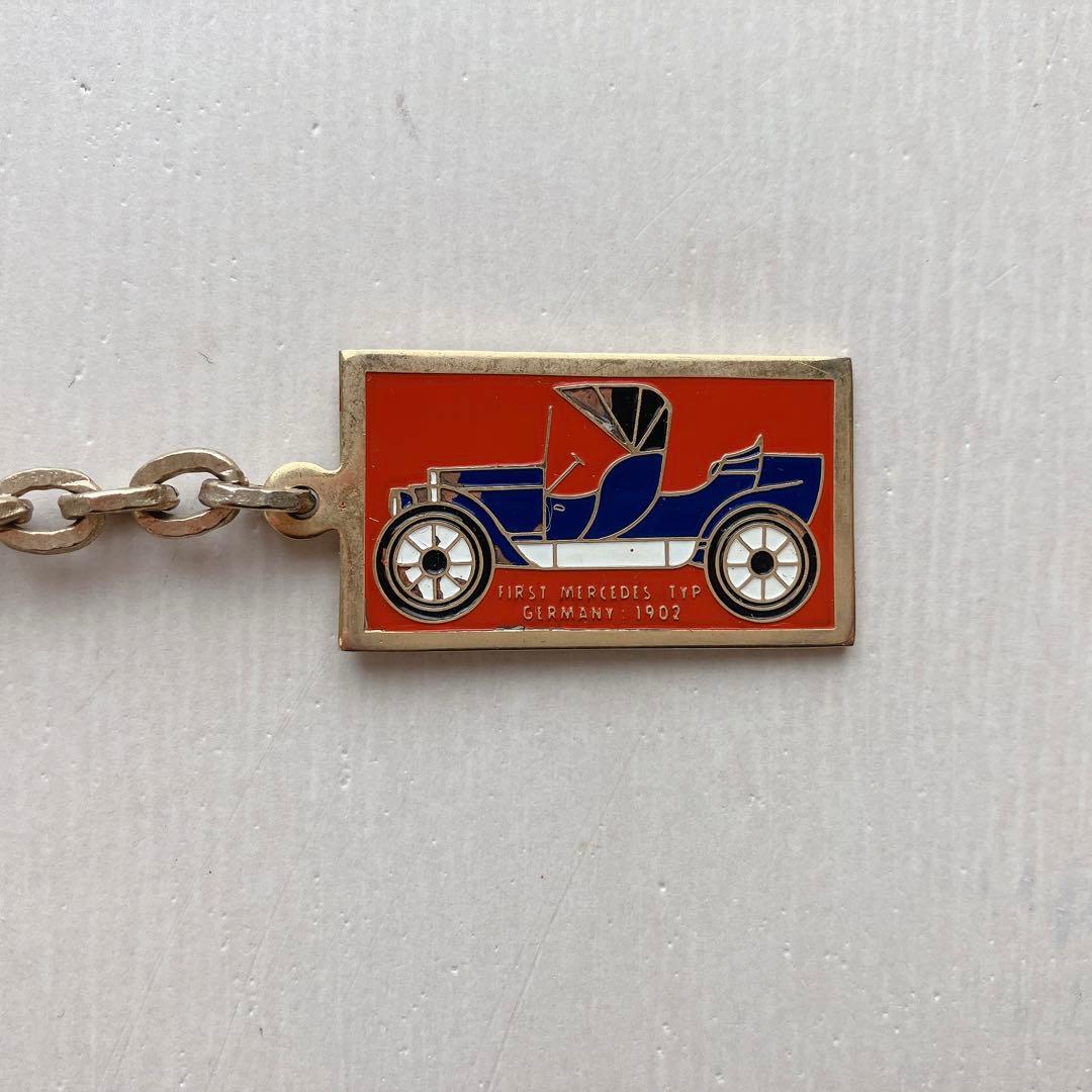 6個 クラシックカー キーホルダー ヴィンテージ