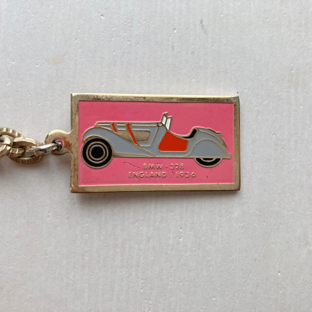 6個 クラシックカー キーホルダー ヴィンテージ