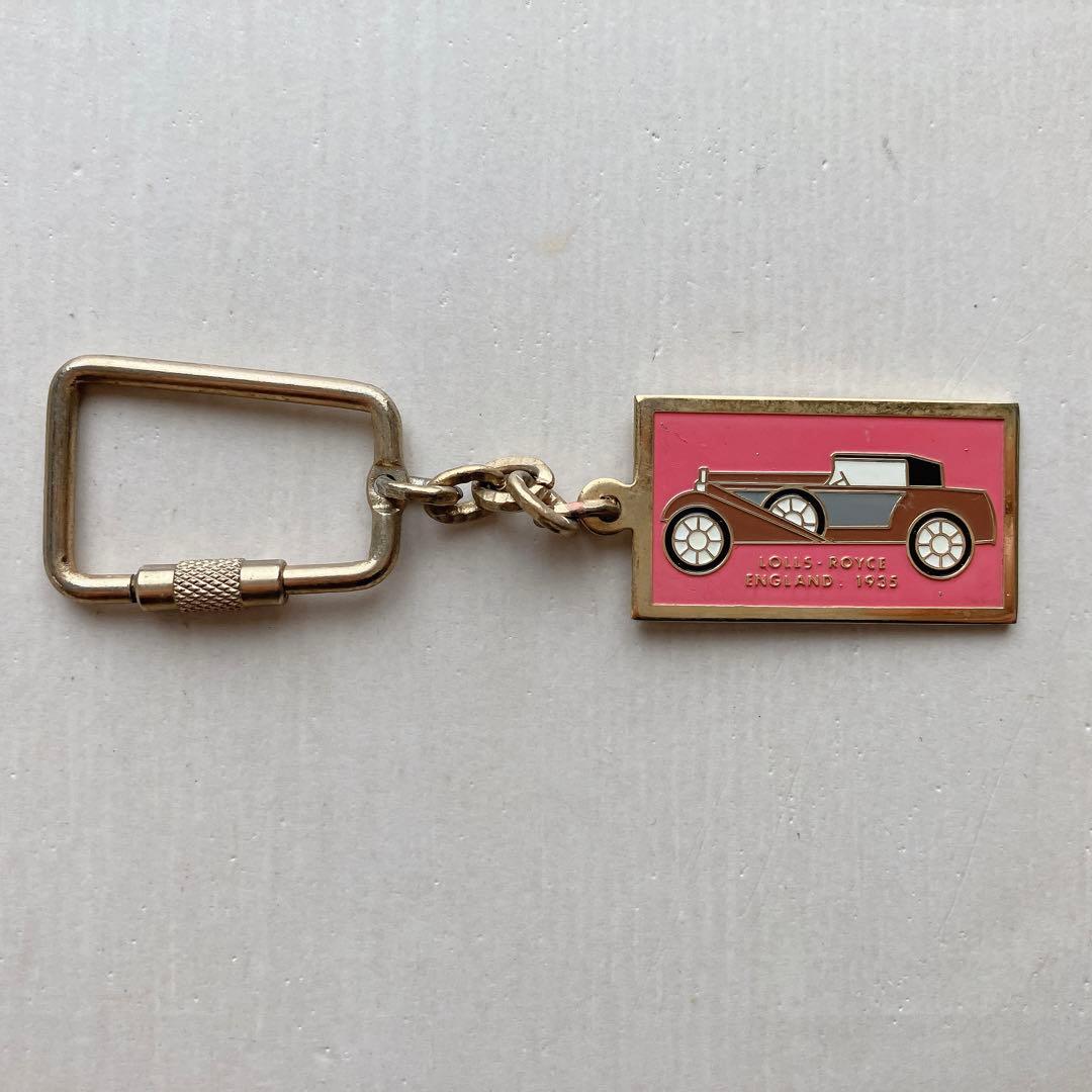 6個 クラシックカー キーホルダー ヴィンテージ
