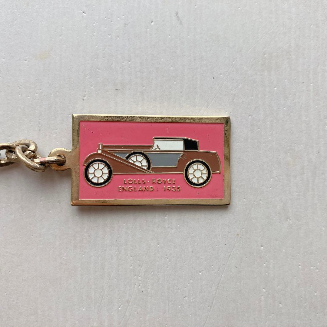 6個 クラシックカー キーホルダー ヴィンテージ