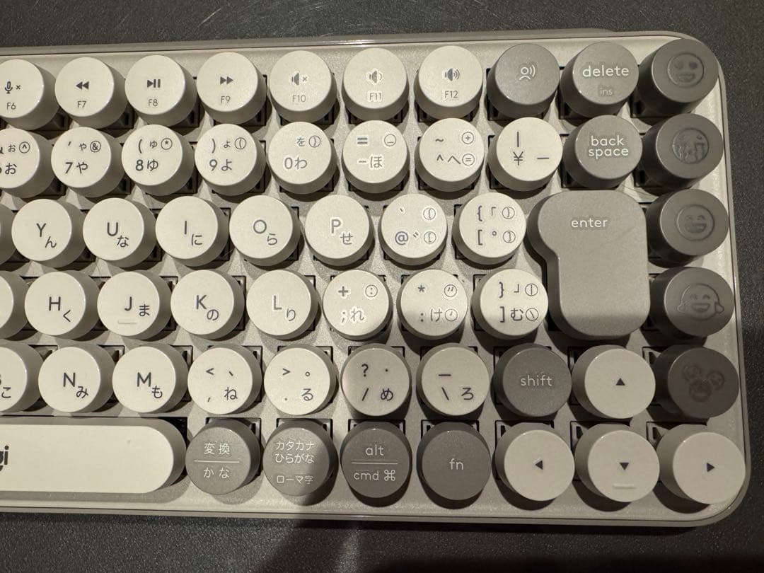 Logicool POP KEYS K730GY グレージュ 日本語配列