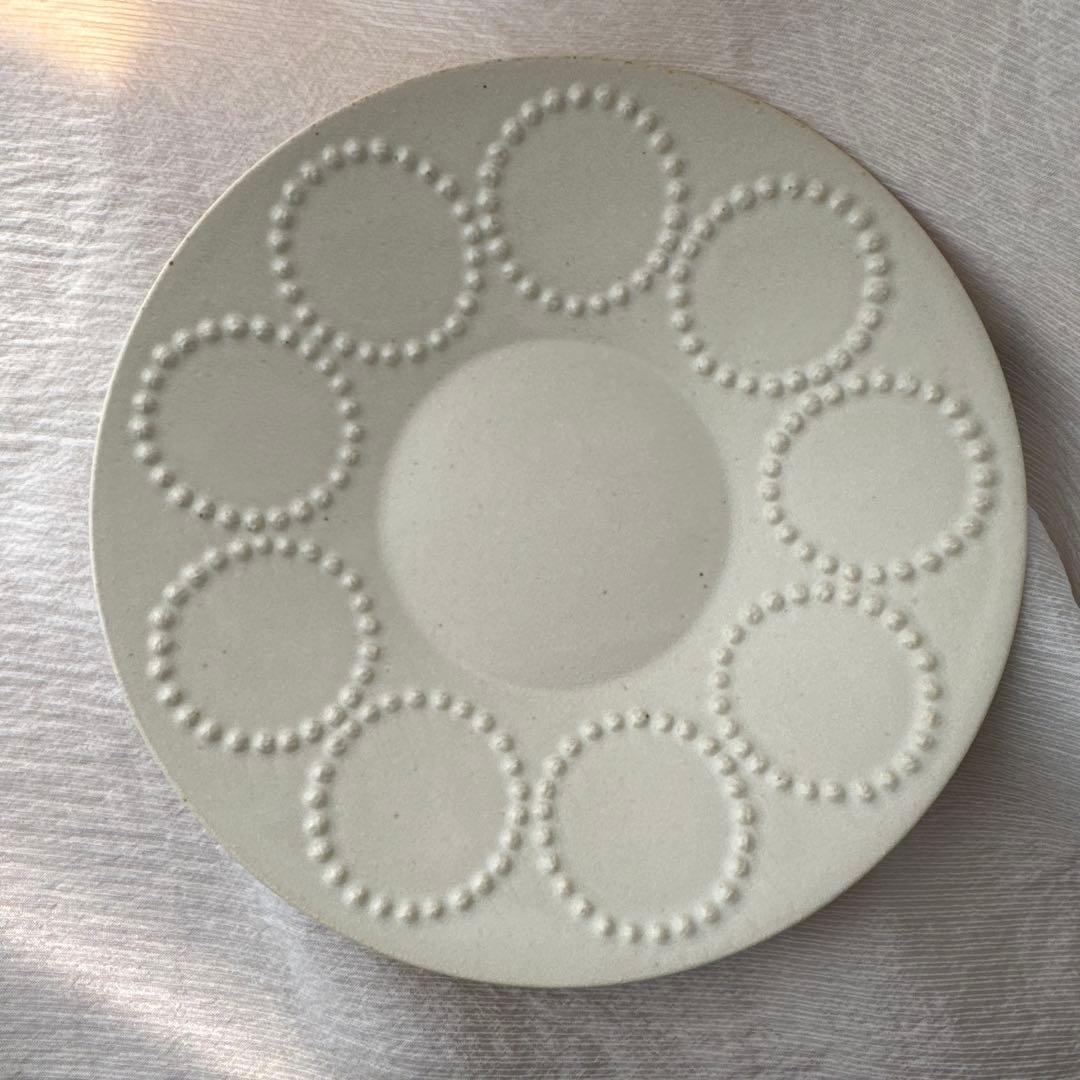 【ほぼ未使用】ミナペルホネン タンバリンSホワイト・ライトブラウン・ライトグレー