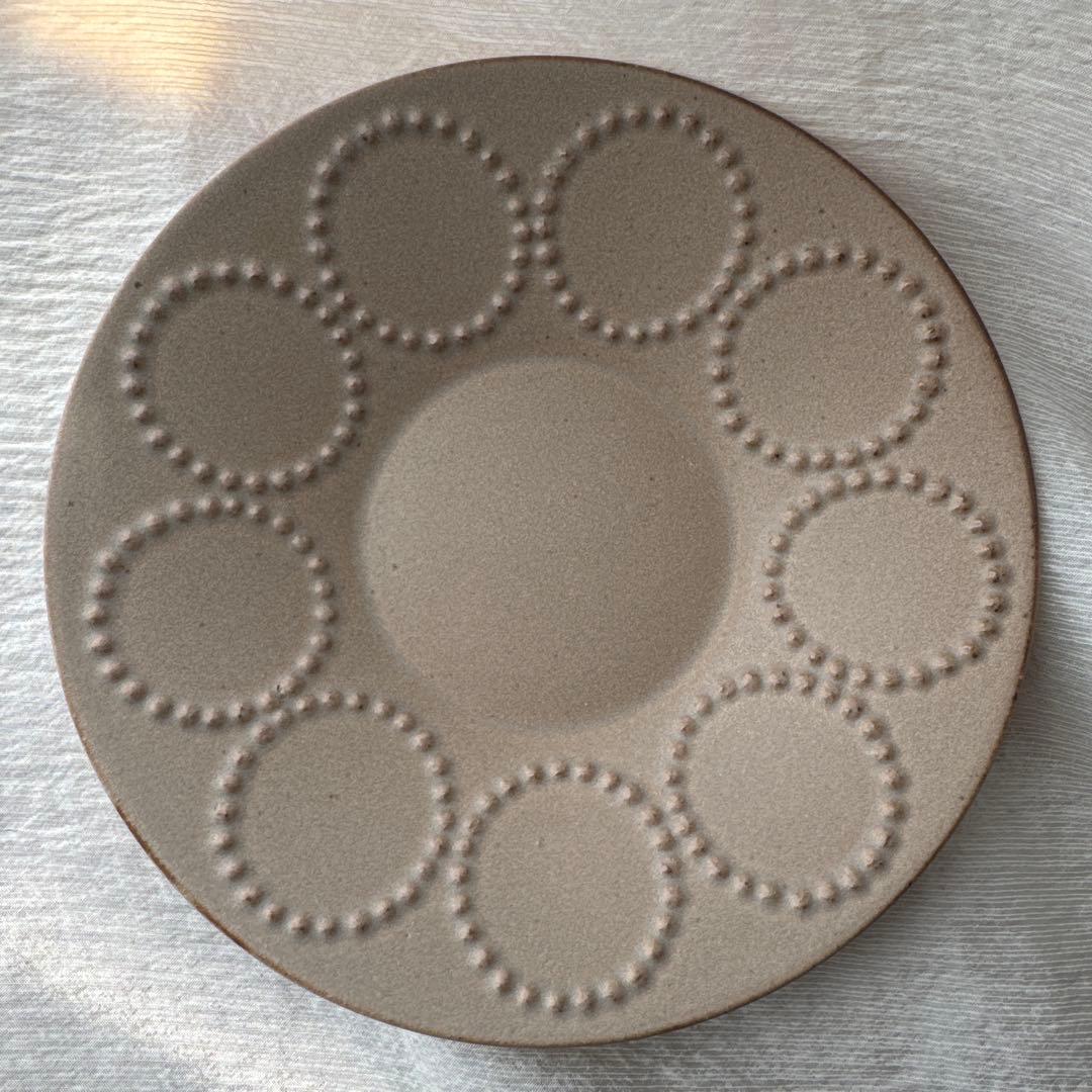 【ほぼ未使用】ミナペルホネン タンバリンSホワイト・ライトブラウン・ライトグレー