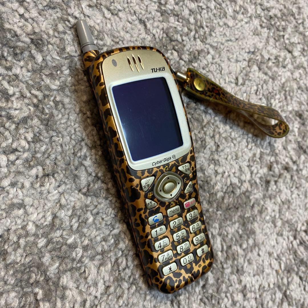 動作確認済み美品 浜崎あゆみ 携帯 TU-KA ツーカー ガラケー