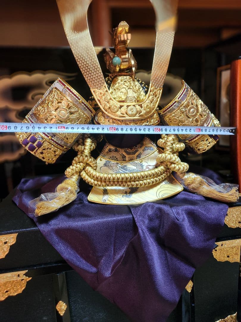 五月人形　兜　飾り台　弓矢刀　屏風　弓太刀飾り　こどもの日　武者　刀　日本
