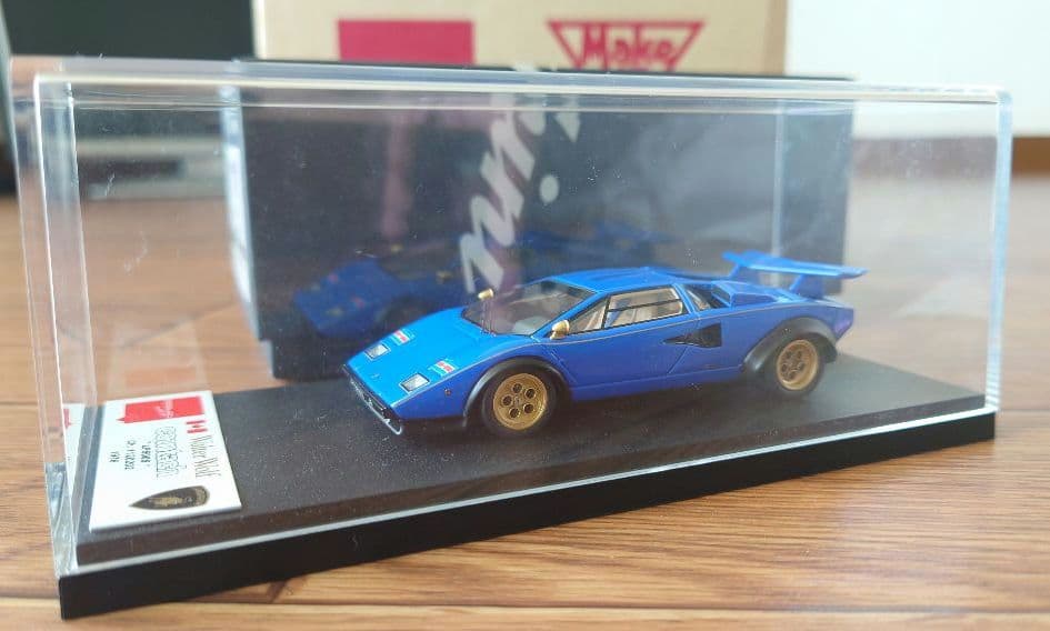 メイクアップ EIDOLON LP500S ウルフ2号車 1/43