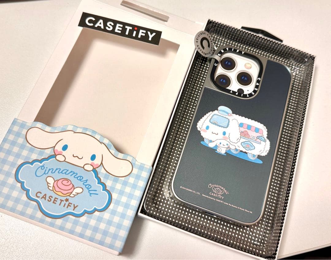 ケースティファイ　シナモン　シナモロール　iPhone14proケース