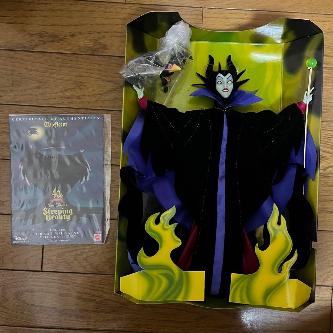 Mattel マテル Disney眠れる森の美女 マレフィセント フィギュア